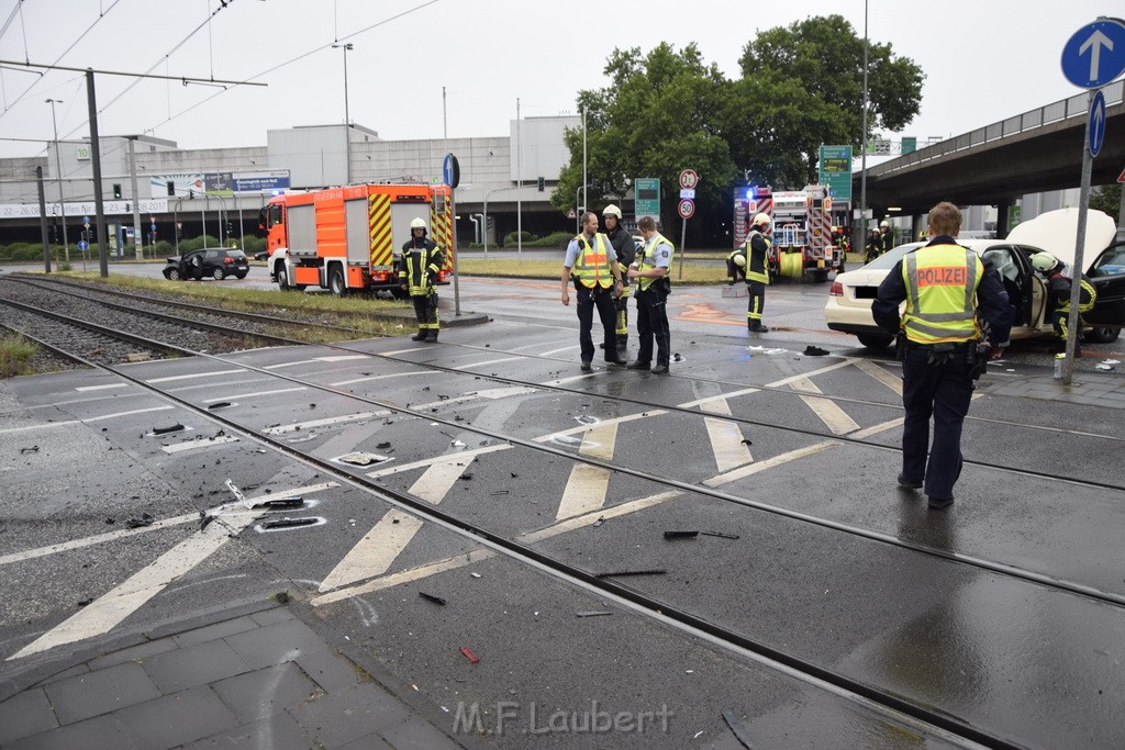 VU 3 Pkw Koeln Deutz Am Messekreisel P084.JPG - Miklos Laubert